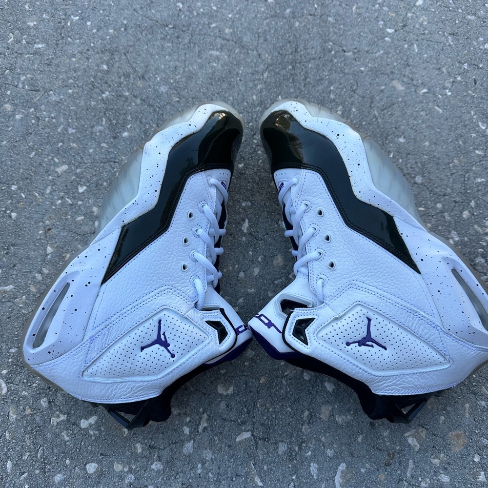 Nike Air Jordan B'Loyal Shoe "Space Jam" 315317-115 White Black Men's Size 8.5 - Picture 5 of 9